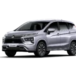 Mitsubishi Xpander putih untuk layanan sewa mobil Bandung dengan driver profesional dari Twins Rent Car