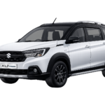 Suzuki XL7 putih dari Twins Rent Car untuk layanan sewa mobil dengan supir di Bandung